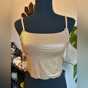SKIMS Gold Camisole Top